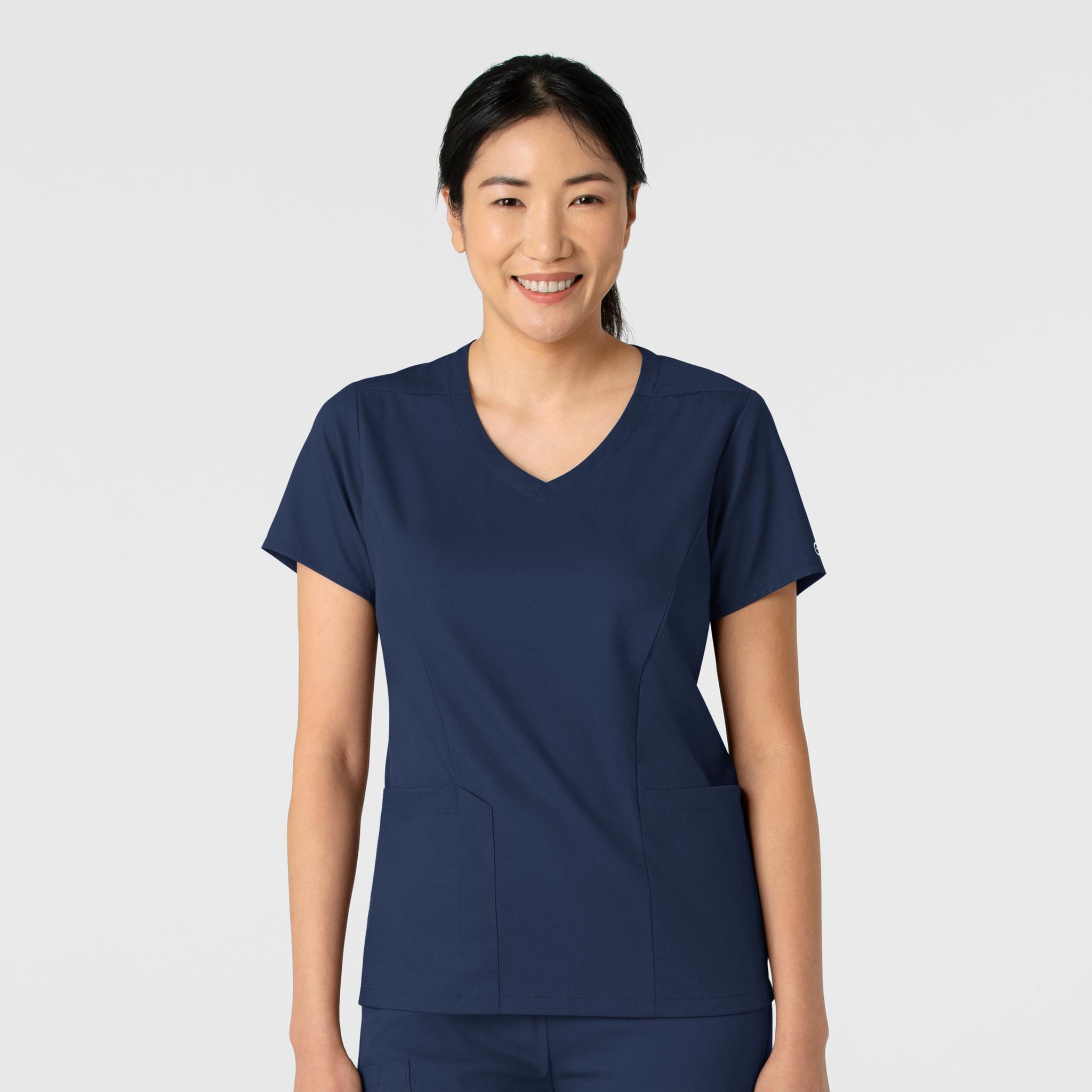 WonderWink Boundless Women's 2-Pocket V-Neck Scrub Top 6251