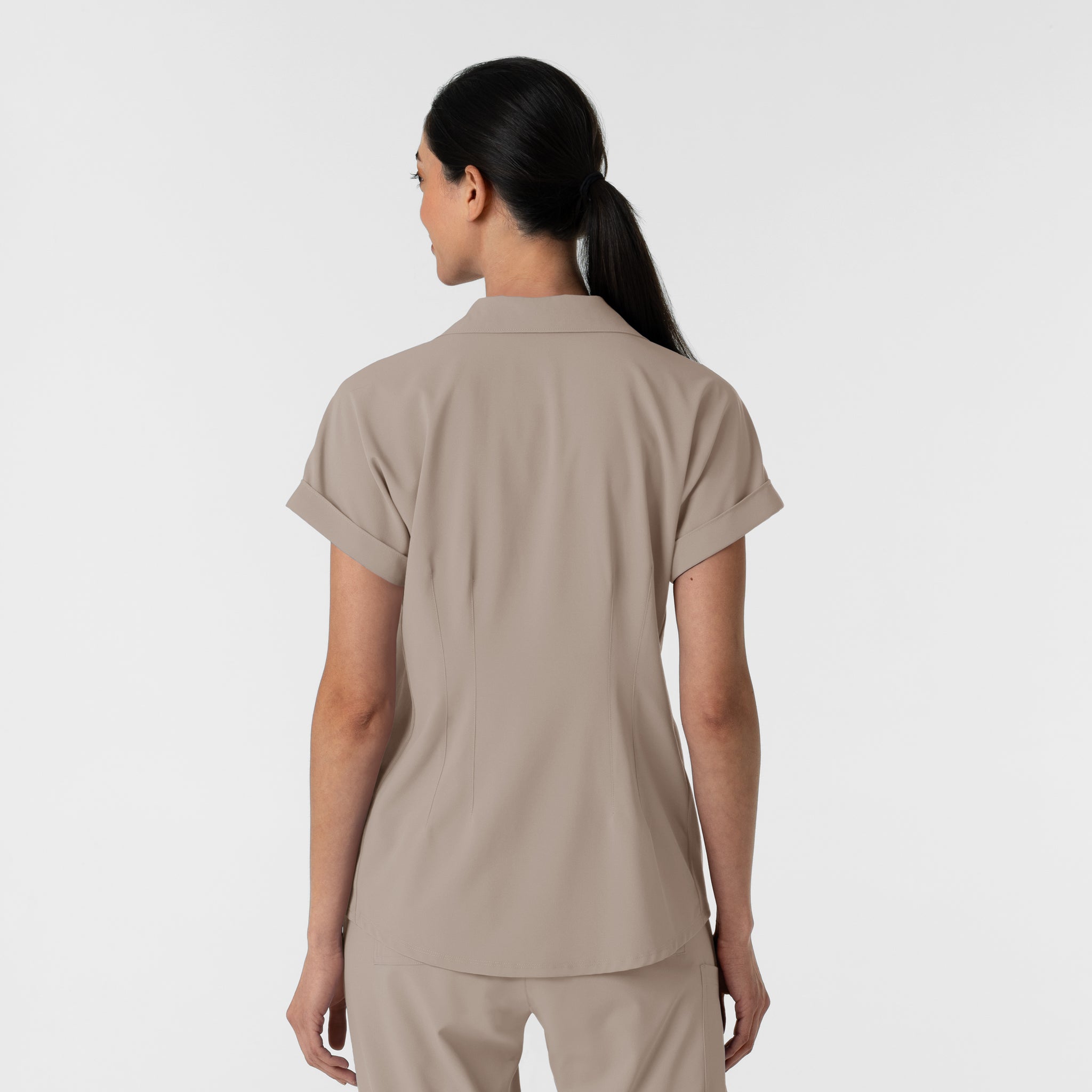 WonderWink RENEW Women’s Flex-n-Reach Collar Scrub Top 6934