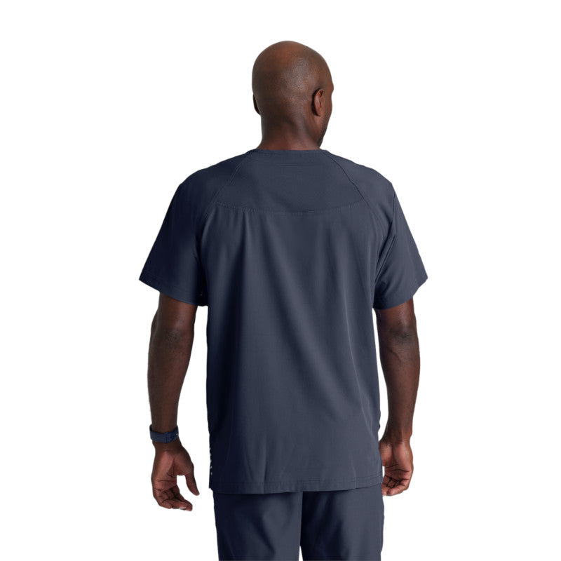 Camiseta médica Barco One Amplify Top-5 Pocket con cuello en V para hombre 0115 