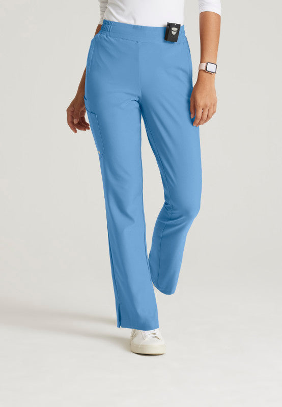 Grey's Anatomy Evolve Pantalón de pierna cónica con 6 bolsillos GSSP627 