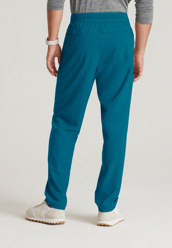Grey's Anatomy Evolve Pantalón texturizado de 5 bolsillos para hombre GSSP649 