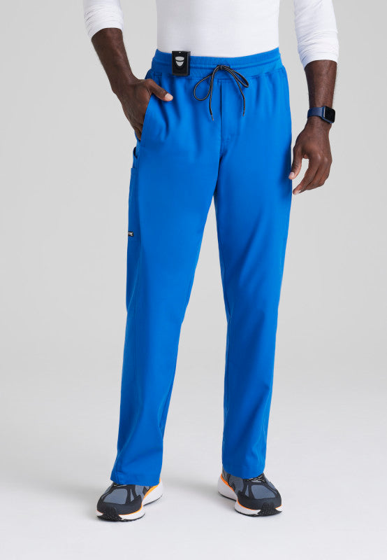 Grey's Anatomy Stretch Pantalón recto con 6 bolsillos para hombre GRSP617 