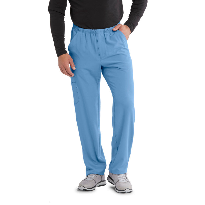 Men's Cargo Scrub Pant with Drawstring Elastic Waistband by Skechers