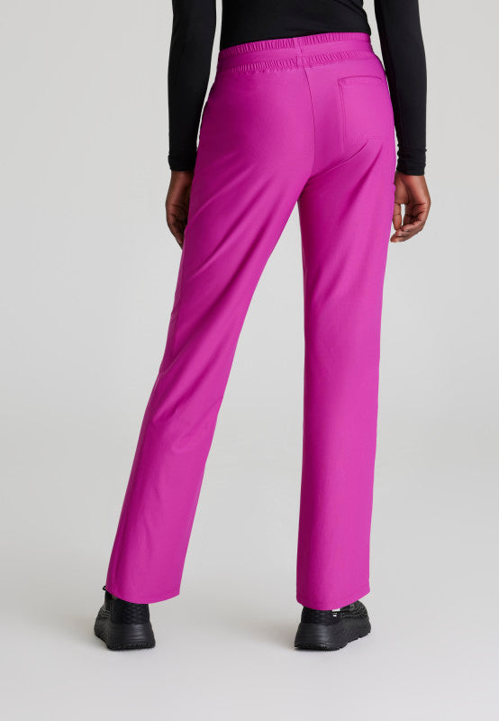 Skechers Slip-ins Women's Shirred Waistband Slim And Straight Pant SKP668