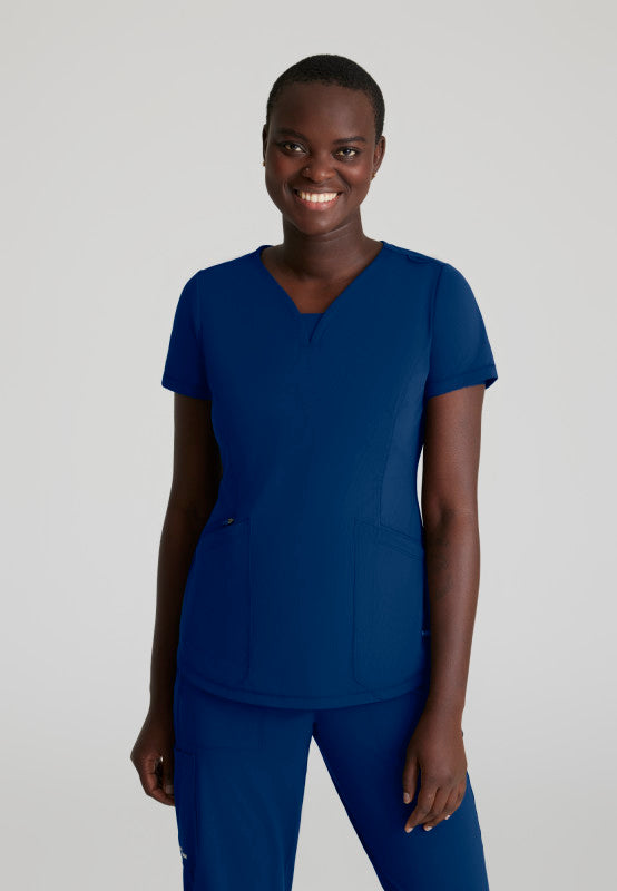 Skechers Slip-ins Women's 3 Pocket V-Neck Top SKT220