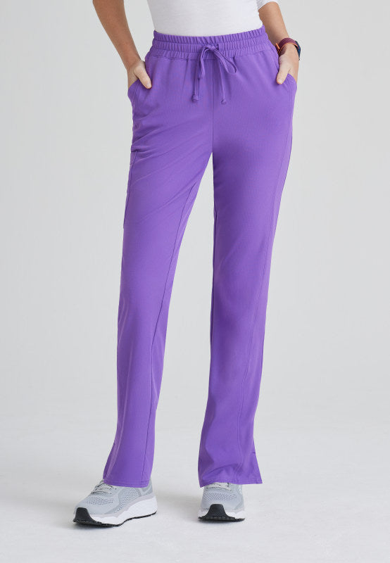 Skechers Pantalón cónico con cintura elástica y 6 bolsillos para mujer SKP623 