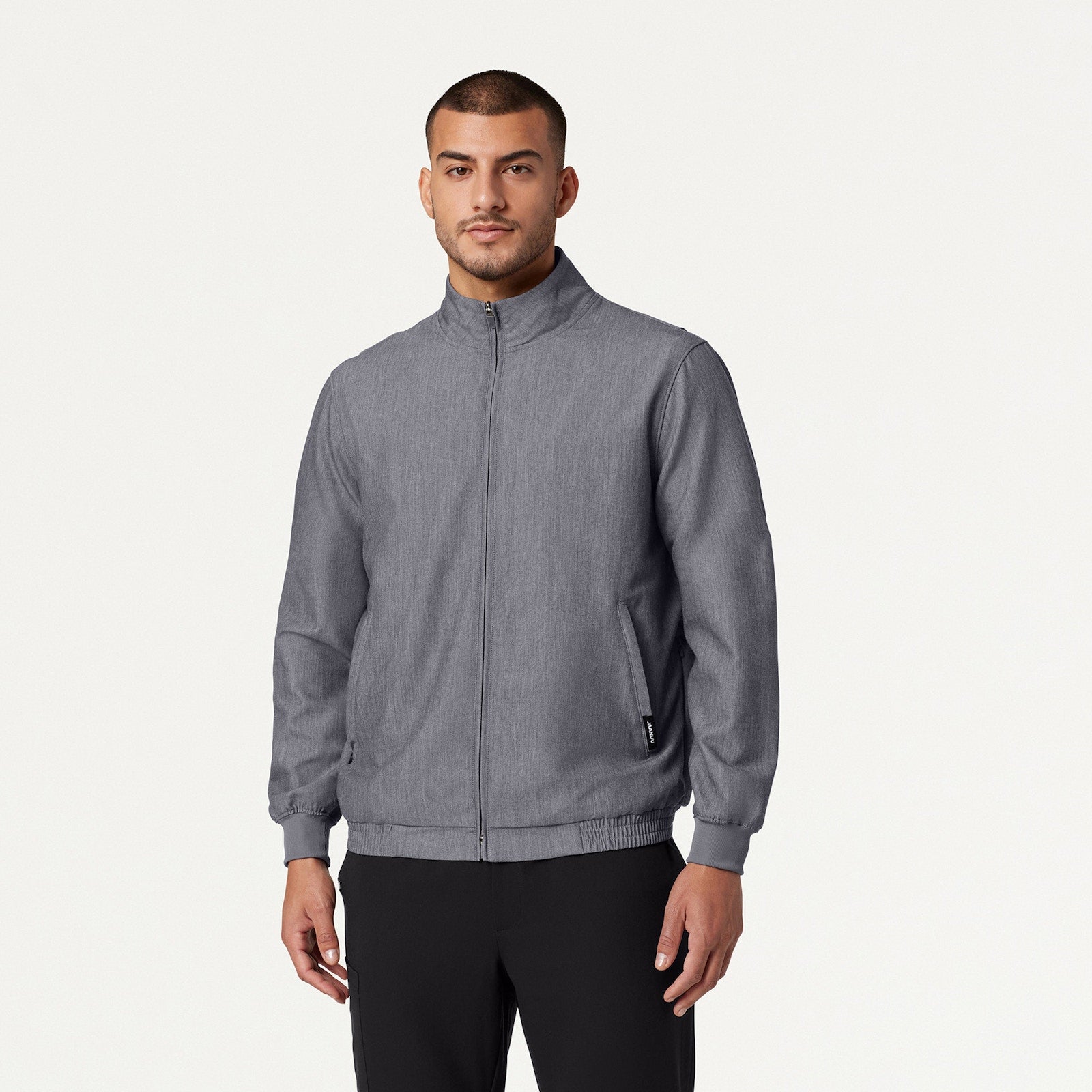 JAANUU Wolfe Everyday 6-Pocket Scrub Jacket M60001