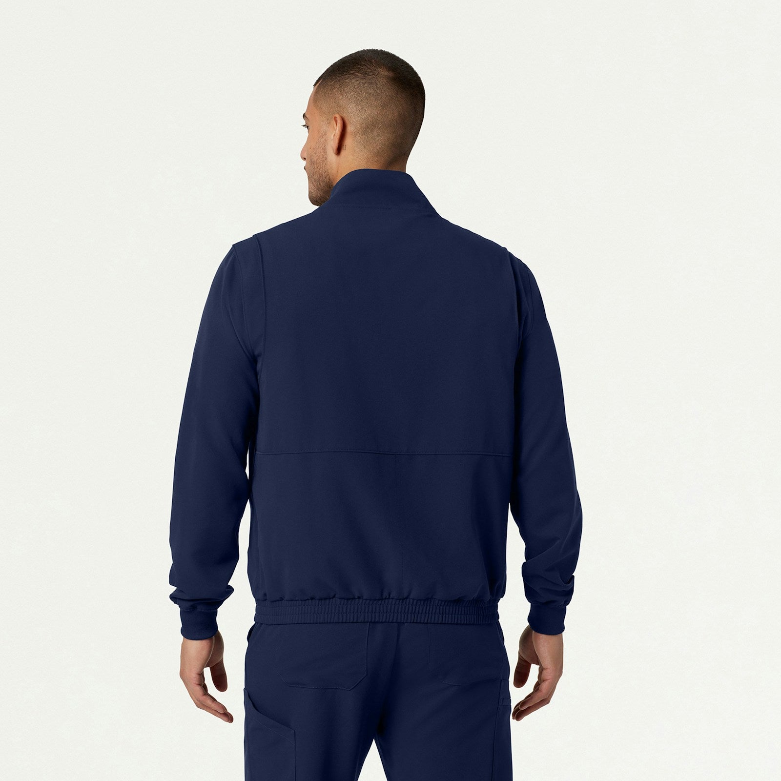 JAANUU Wolfe Everyday 6-Pocket Scrub Jacket M60001