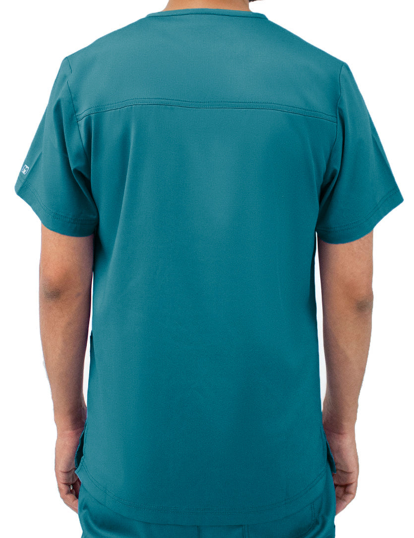 Camiseta Matrix con cuello en V y 3 bolsillos para hombre 5502